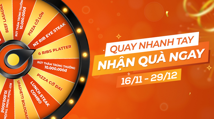 QUAY NHANH TAY - NHẬN QUÀ NGAY