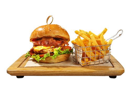 FAJITAS CHICKEN BURGER